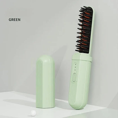 Women's Cordless Hair Straightener Brush