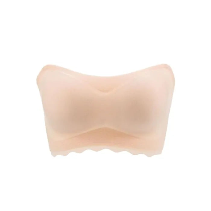 Plus size Sexy Strapless Invisible Push Up Bra